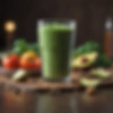 Nutritional Insights of Keto Diet Nutritional breakdown chart showcasing the benefits of a keto diet
