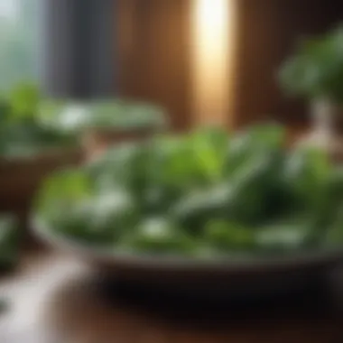 Verdant Superfoods Leafy green vegetables