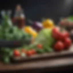 Fresh vegetable assortment