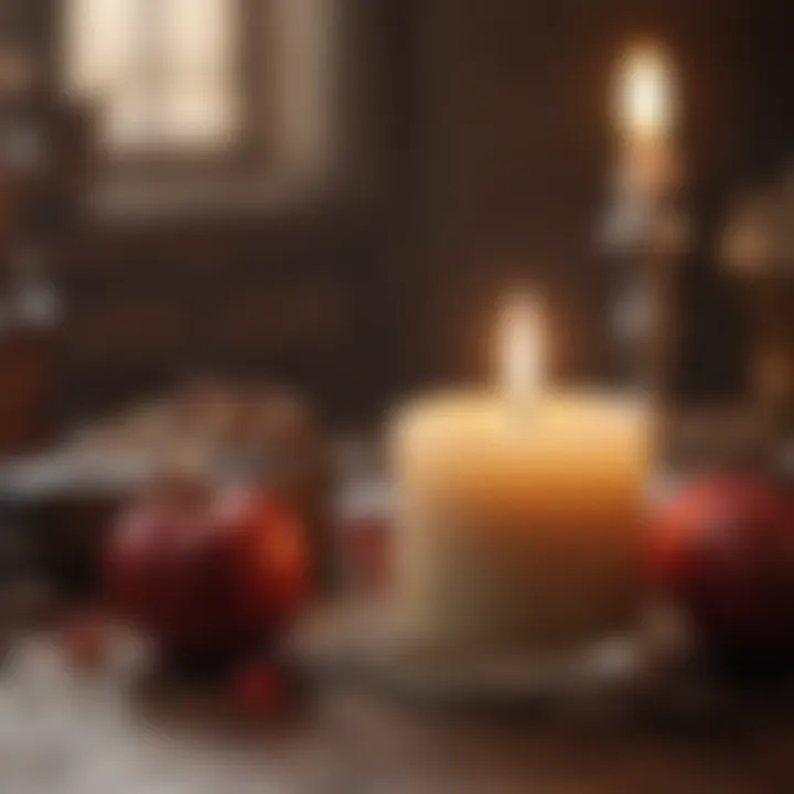 Magical Candle Setting