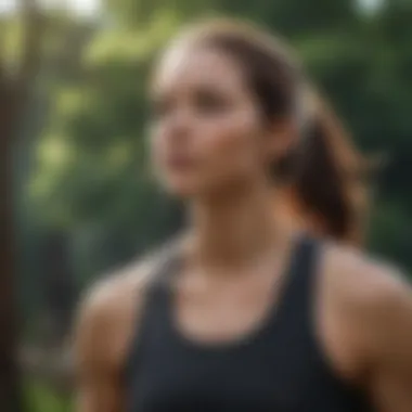 Active Lifestyle to Support Ketosis An engaging scene of a fitness routine outdoors emphasizing active lifestyle