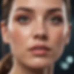 Radiant skin texture