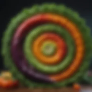 Artistic Vegetable Spiral Creations