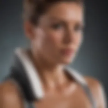 Relief from Upper Body Discomfort Foam wedge support aiding in discomfort relief