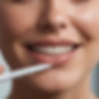 Teeth Whitening Pen Application Technique