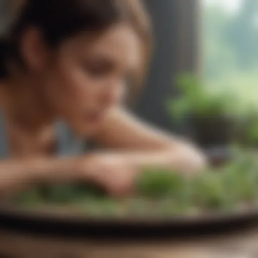 Natural herbs for stress relief