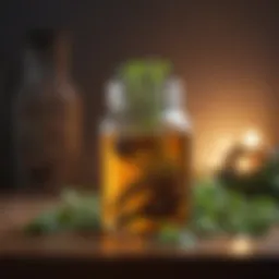 Soothing herbal infusions for lymphatic health