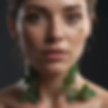 Herbal Remedies for Skin Conditions Herbal remedies displayed artistically to emphasize their healing properties