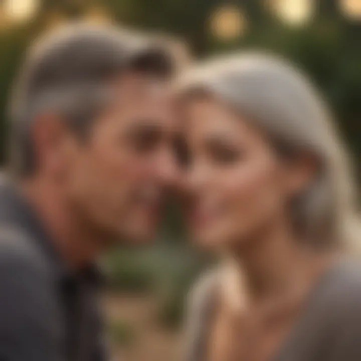 An infographic outlining the challenges and tips for seniors in online dating.