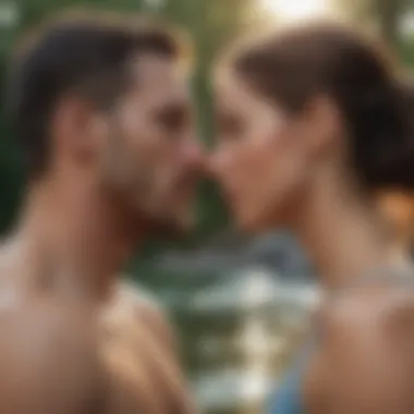 A serene setting symbolizing emotional connection and trust