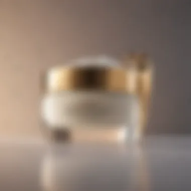 Pristine Elixir: Neck Cream in Opulent Packaging Luxurious neck cream in elegant packaging
