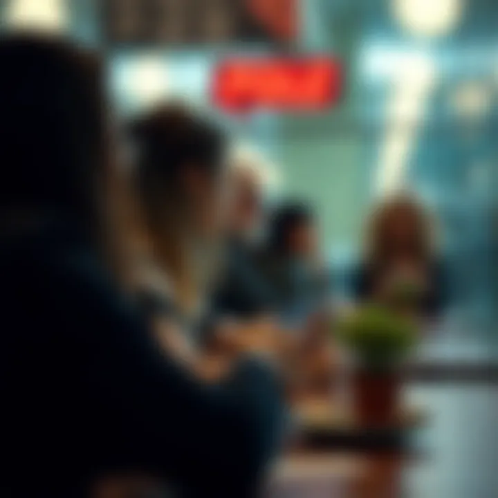 Networking Possibilities Within Bumble An insightful depiction of networking opportunities available through Bumble.