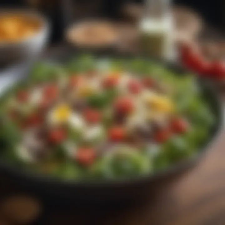 Nutrient-rich salad for balanced diet