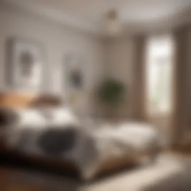 Basking in Natural Light Illustration of bed placement maximizing natural light