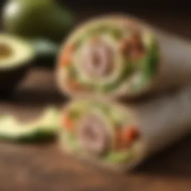 Lean Turkey and Avocado Wrap