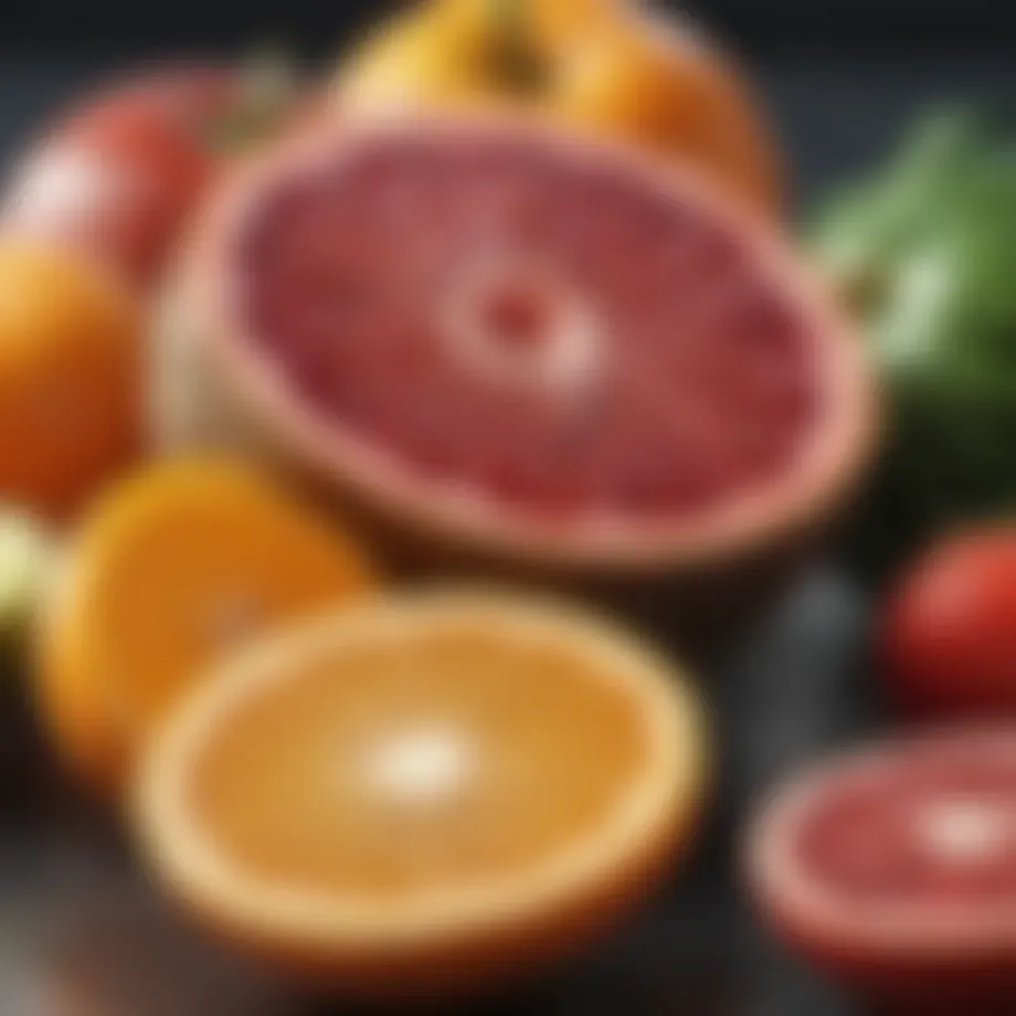 Brightly Colored Fruits and Vegetables