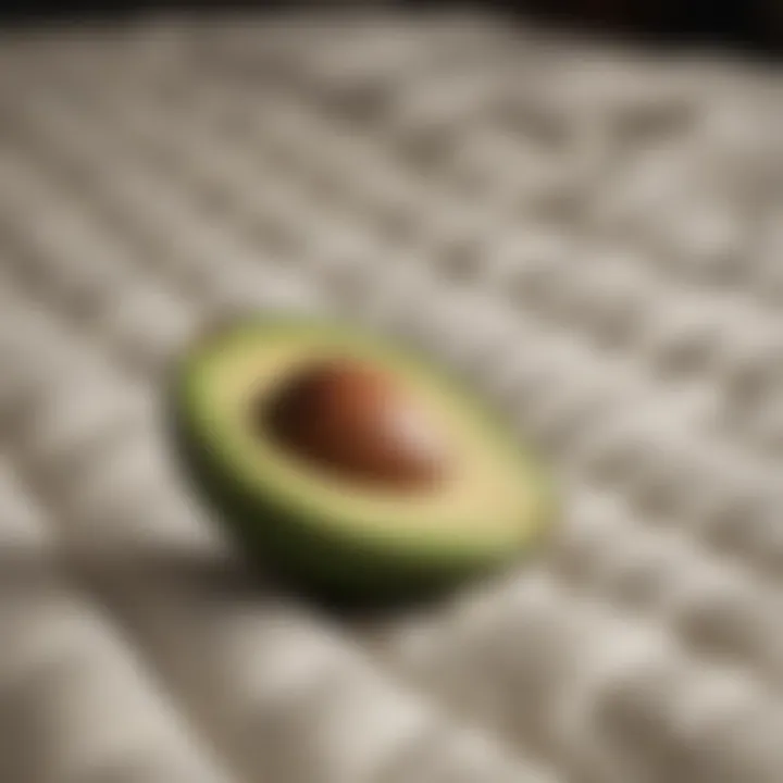 Organic Kapok Fiber Avocado Mattress Topper