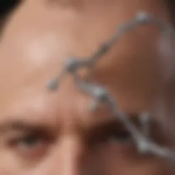 Illustration of a complex molecular structure