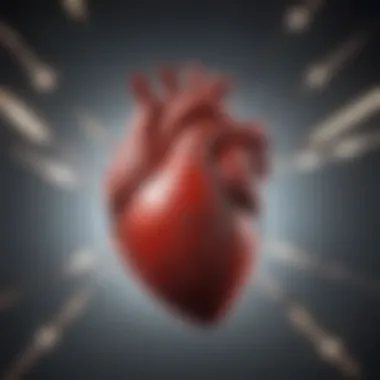 Illustration of a digital heart symbolizing meaningful connections