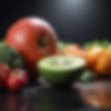 Fruits and Vegetables for Healthy Glucose Vibrant fruits and vegetables promoting healthy glucose levels