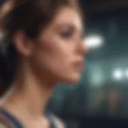 Woman reflecting on past memories with ex-boyfriend