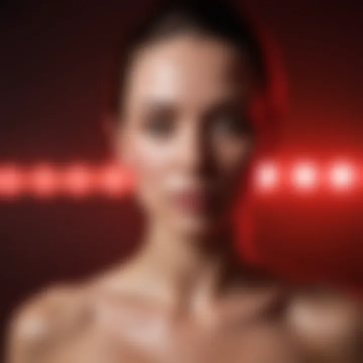 Skin Rejuvenation with Red LED Light Therapy