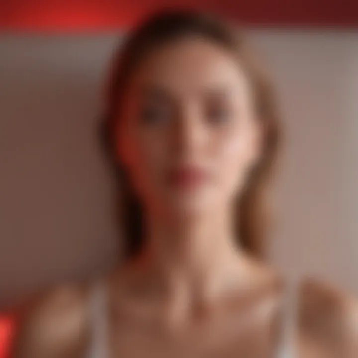 Relaxation and Stress Relief with Red LED Light Therapy