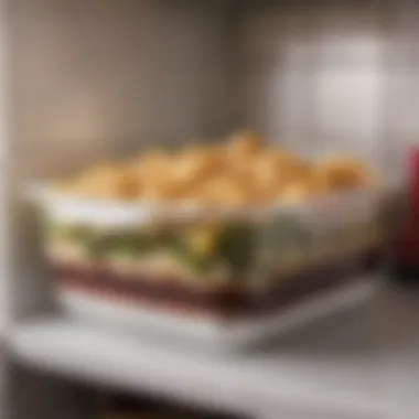 Rubbermaid container in microwave