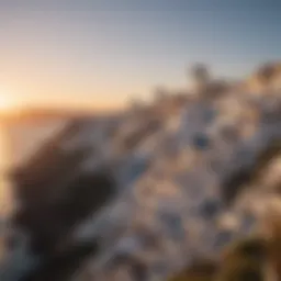 Enchanting Sunset Over Santorini