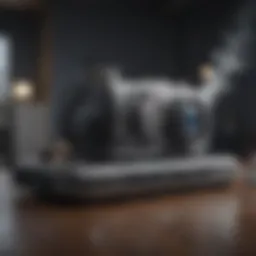Innovative steam machine showcasing modern design