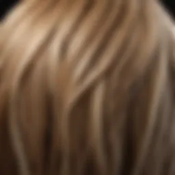 Hair strands with silicone coating