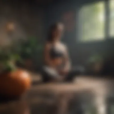 Cultivating Stillness: A Space for Meditation Meditative space promoting stress relief