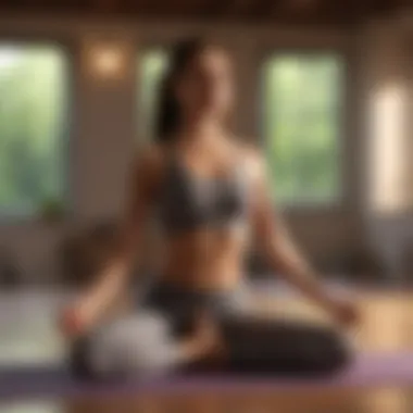 Mindful Movement: Embracing Yoga for Inner Peace Yoga session emphasizing mindfulness and relaxation
