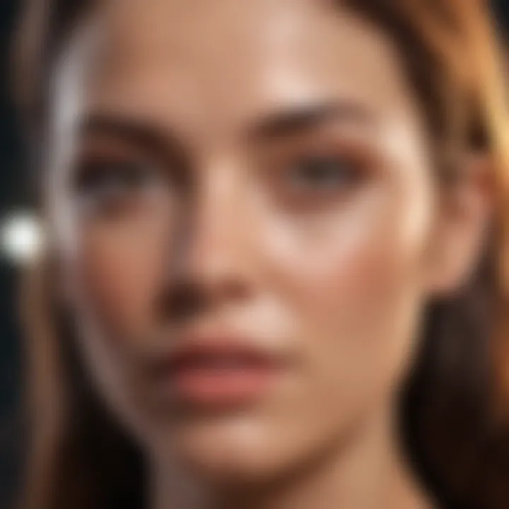 Consultation with a skincare professional