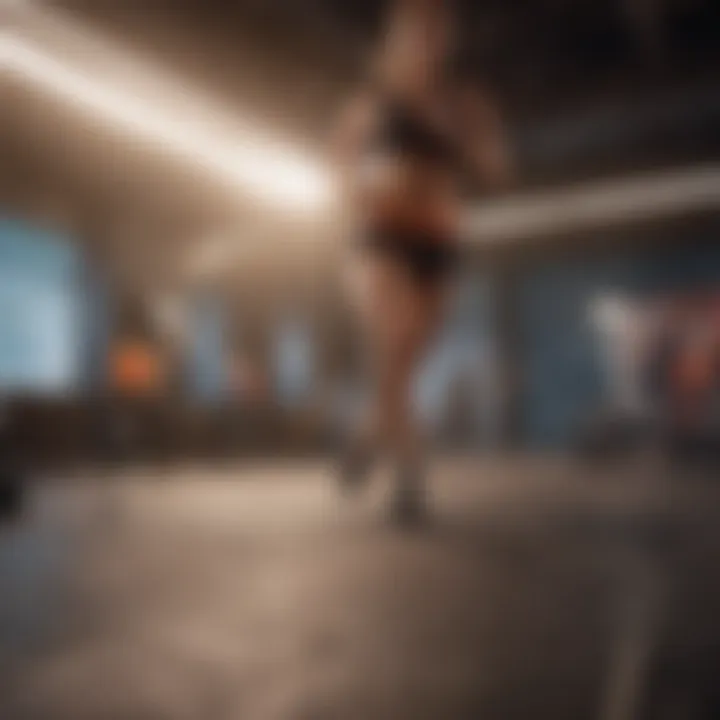 An inviting exercise space symbolizing physical activity for liver fat reduction.