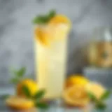 A glass of fresh lemonade symbolizing detoxification