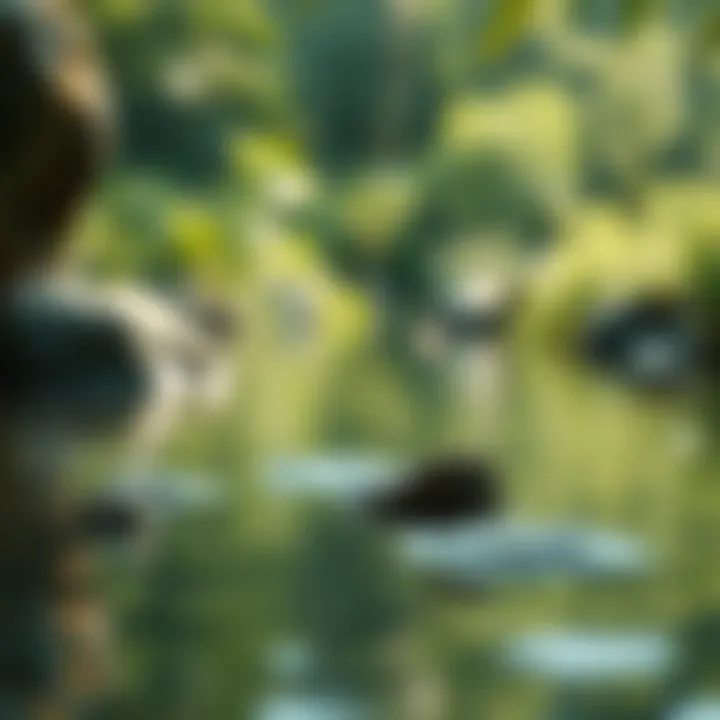 The Importance of Clean Water Sources A serene natural water source highlighting the importance of clean water