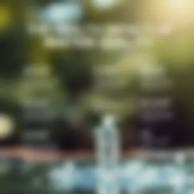 The Health Impact of Water Quality Infographic illustrating the impact of water quality on health