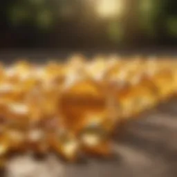 Illustration of vitamin D sources