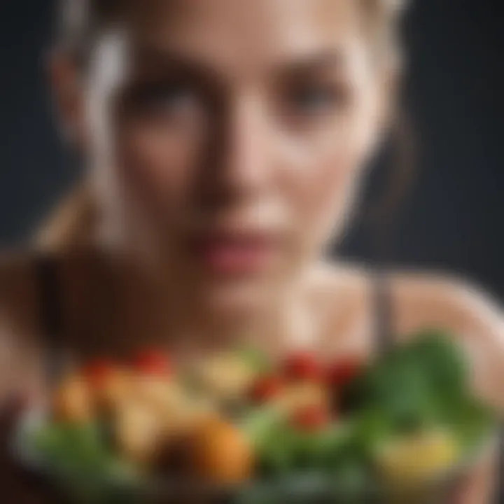 Visual representation of various nutritious foods and hydration sources