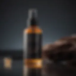 Protective hair serum bottle