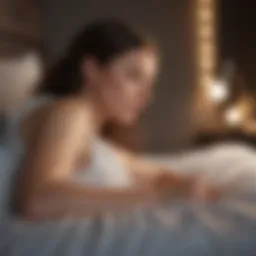 Serene bedroom atmosphere promoting sleep