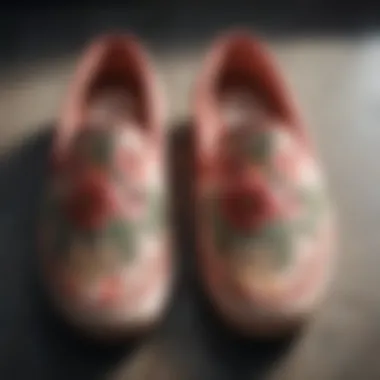 Elegant Embroidered Floral Slippers Elegant embroidered floral slippers