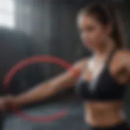 Resistance bands in action