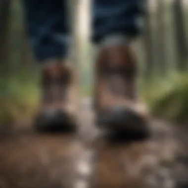Durable wide feet walking shoe for outdoor adventures