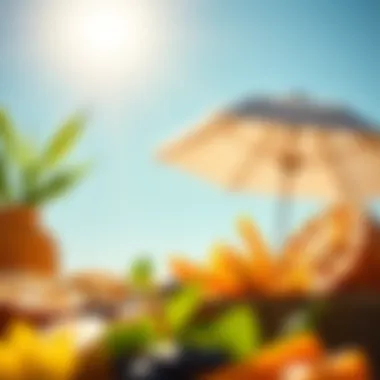 Natural Sources of Vitamin D Illustration of vitamin D sources like sunlight and food