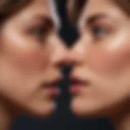 An abstract representation of hormonal balance symbolizing sexual desire.