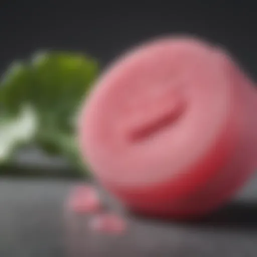 A close-up of a silicone-free personal care product with natural ingredients.