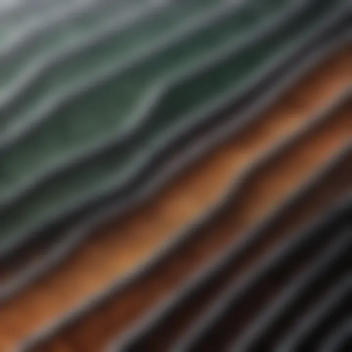 Close-up view of a HEPA filter showcasing its dense structure