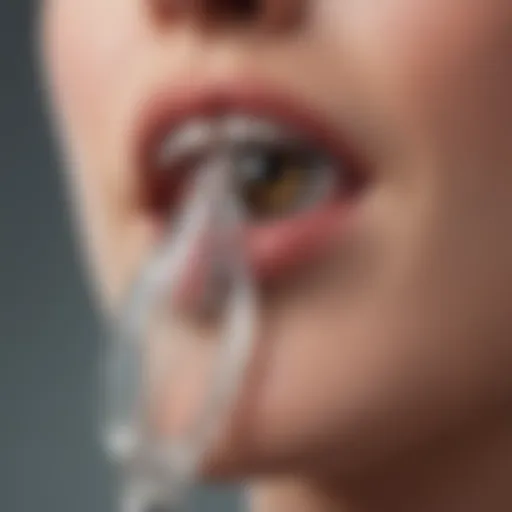 Detailed view of a vaginal dilator showcasing its ergonomic design